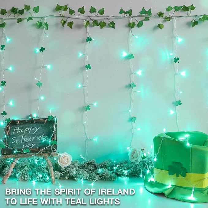 suddus Curtain Lights for Christmas, 200 Led 6.5ft x 6.5ft Hanging String - Image 8