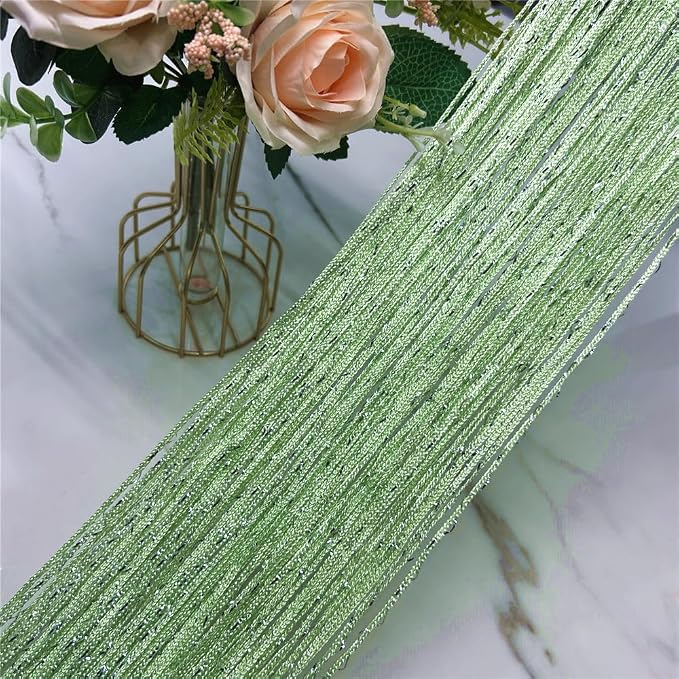 ave split Decorative Door String Curtain Wall Panel Fringe Window Room Divider - Image 2