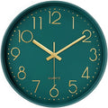 Wall Clock, Silent Wall Clocks Battery Operated 10 Inch- Modern Non Ticking by MABPEDO