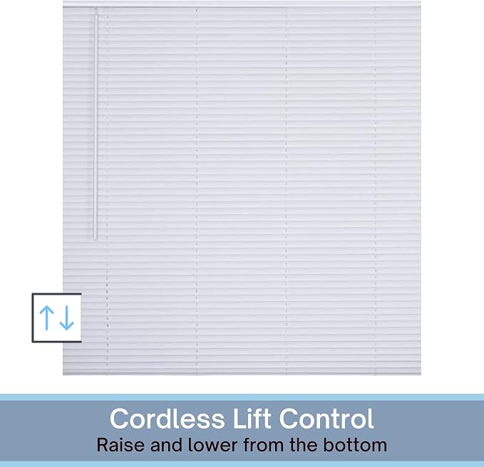 LOTUS & WINDOWARE Cordless Mini Blind, Window Blinds - Image 2
