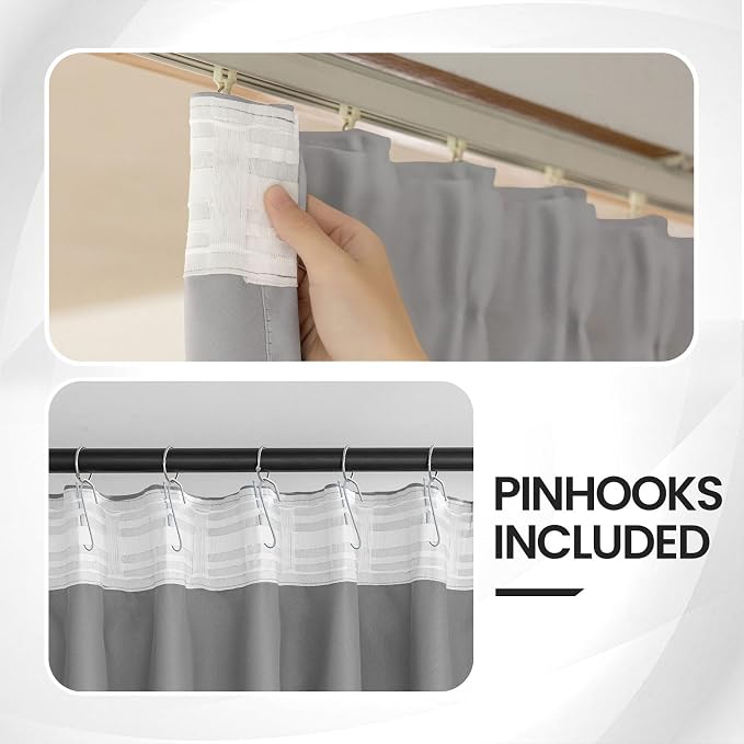 Floor to Ceiling Curtains for Wall Ceiling Mount Track - Image 3