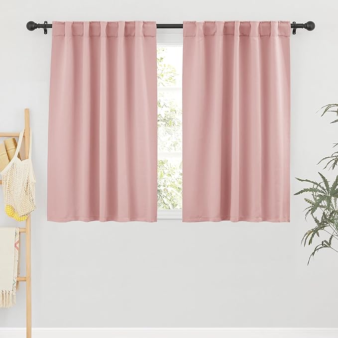 RYB HOME Girls Blackout Curtains 54 inches Long by RYBHOME