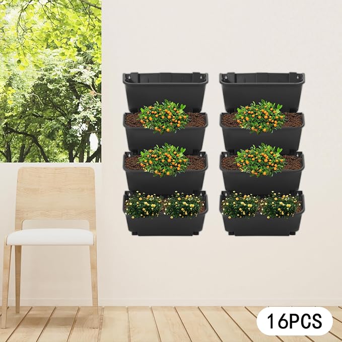 Vertical Wall Planter, Wall-Mounted Living Garden Planter - Image 6