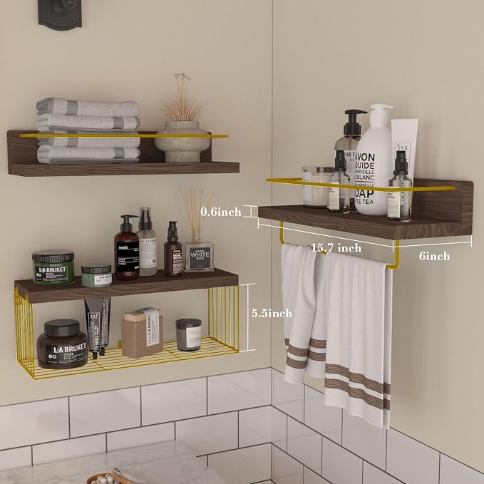 PopiShelves Bathroom Shelves Over Toilet - Image 3