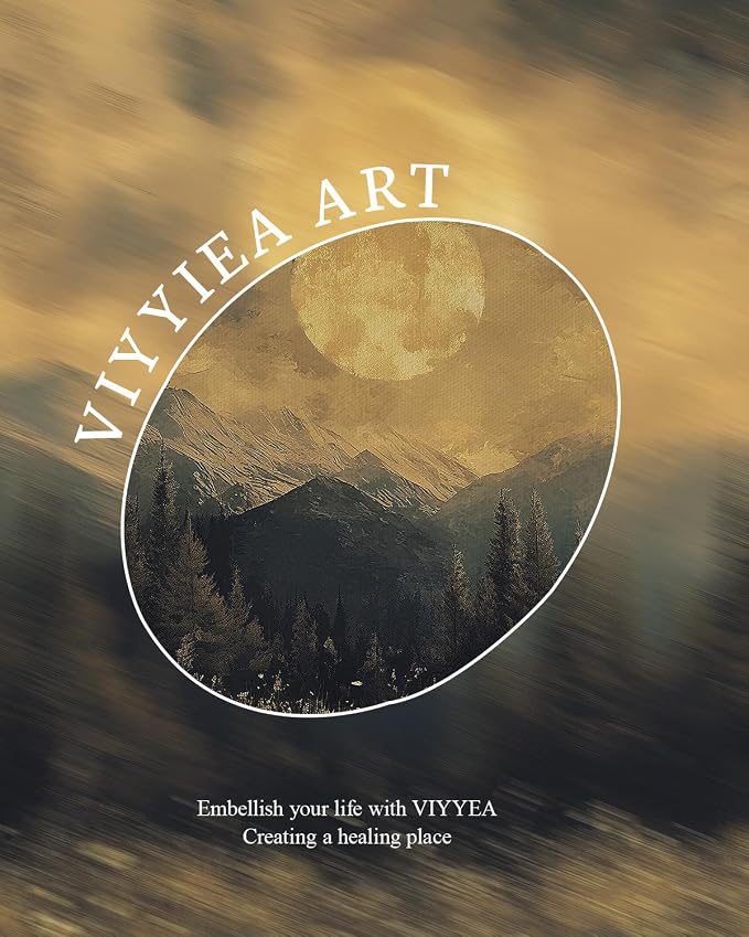 VIYYIEA Vintage Gold Framed Wall Art - Image 4