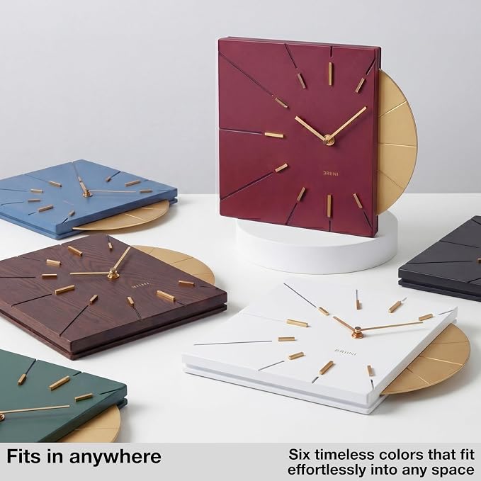 Driini Clocks Mid Century Modern Wall Clock - Image 6
