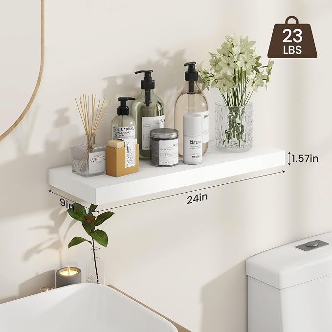 Heimlove 24 inch Floating Shelves - Image 3