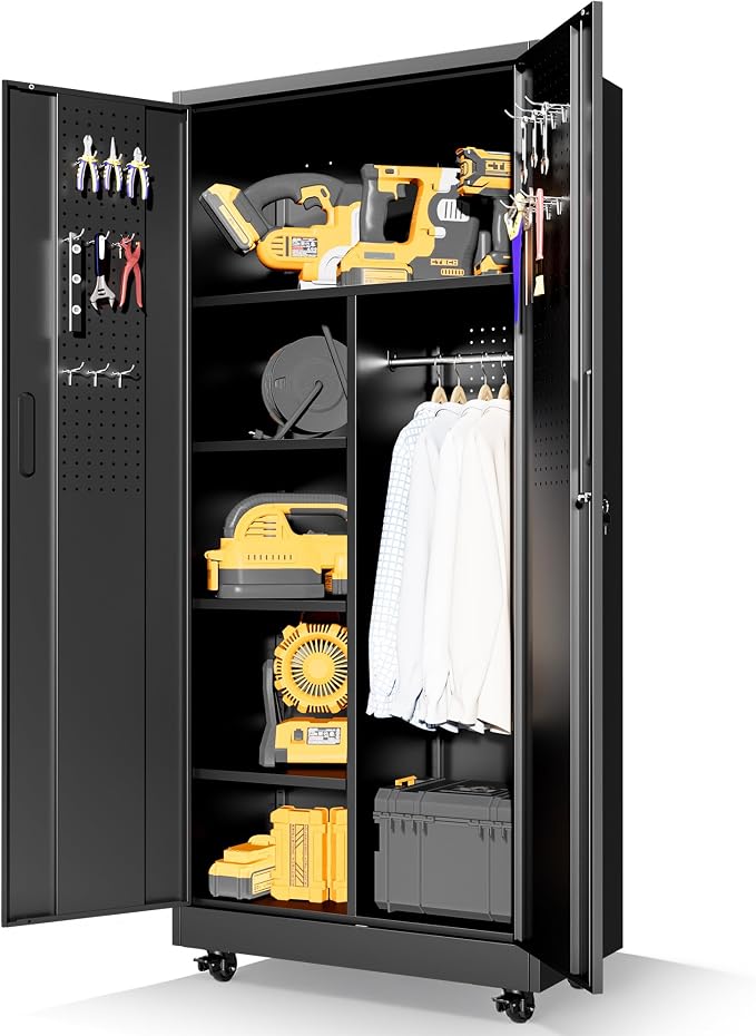 Metal Garage Storage Cabinet - Image 9