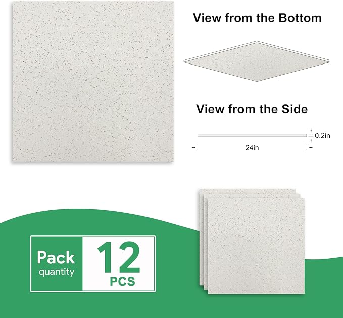 2ft x 2ft Printed Pro Ceiling Tiles - Image 3