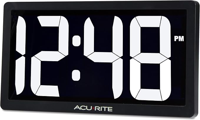 AcuRite 75114M 10-inch LED Digital Clock - Image 2