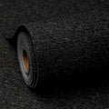 Black and Gold Peel and Stick Wallpaper Slight Velvety Feeling Woven Fabric by Unknown