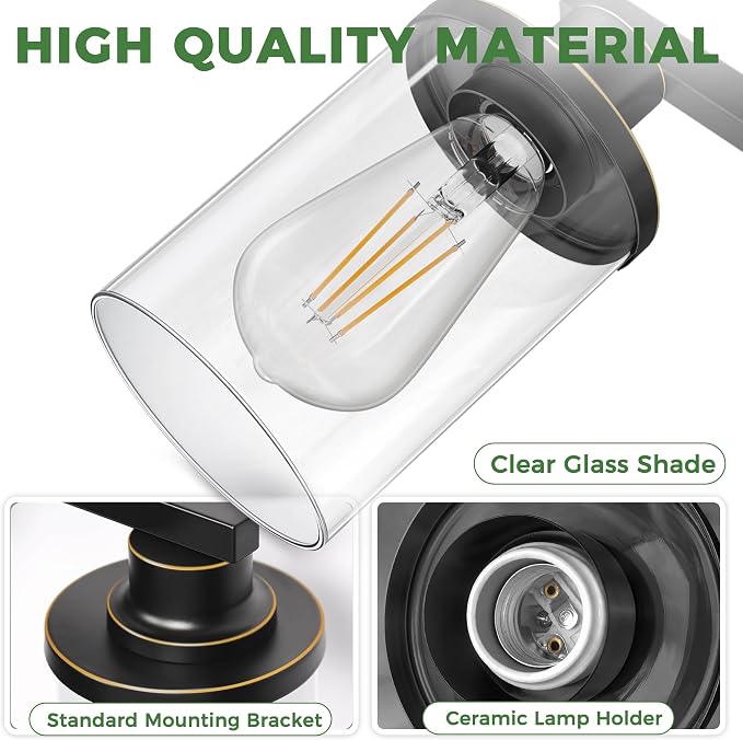 DORESshop 4-Light Vanity Light Fixtures, Modern Vanity Lights - Image 4