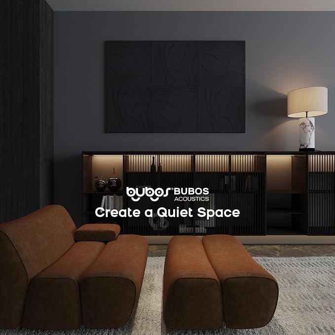 BUBOS Art Acoustic Wall Panels 6 Pack - Image 6