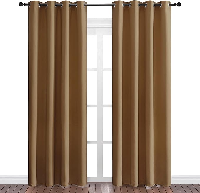 NICETOWN Sleek Blackout Curtains 86 inches Length - Image 2