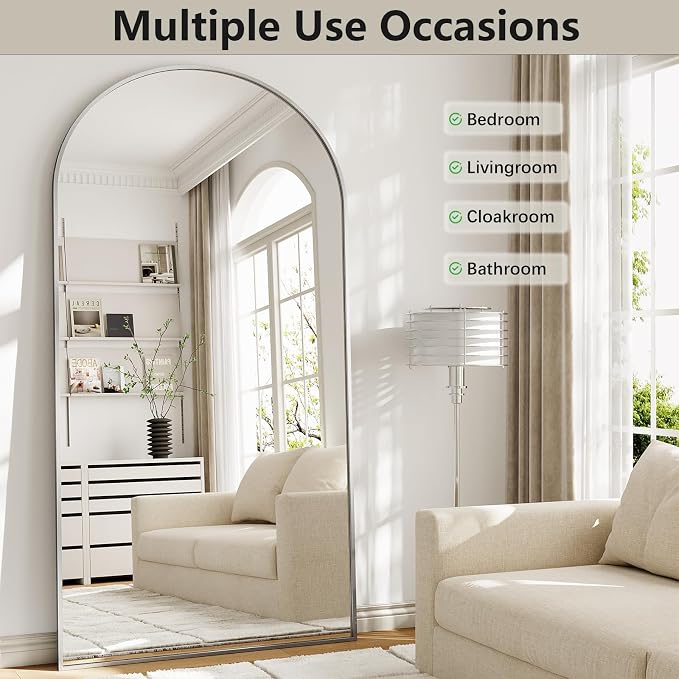 Oversized Full Length Mirror, Room Decor Big Full Body Mirror - Image 3