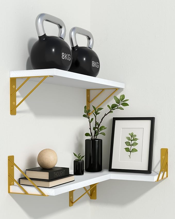 BAYKA Wall Shelves for Bedroom Decor, Floating Wall Shelves for Living Room - Image 7