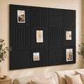 Large Cork Boards for Walls – 48 x 36 Self Adhesive Felt Wall Tiles by CreateYourIdealSpace