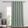 NICETOWN Blackout Sage Green Living Room Divider Curtain by NICETOWN
