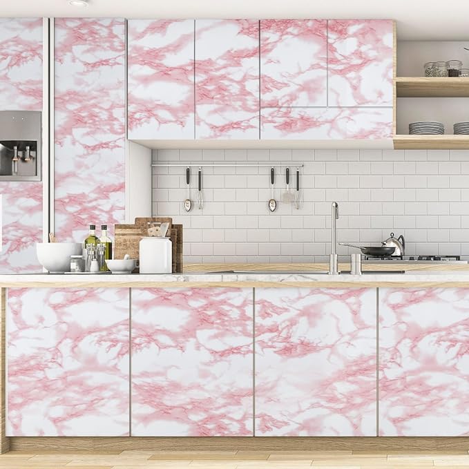Abyssaly Glossy Marble Contact Paper - Image 2
