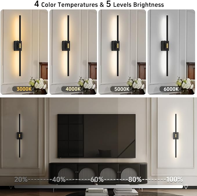 iThird Wall Sconce Battery Operated Wall Light: 10000mAh Wireless Wall Sconces - Image 7