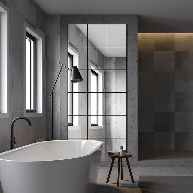 Delma Full Length Mirror, Wall Mounted, Hanging or Leaning - Image 7