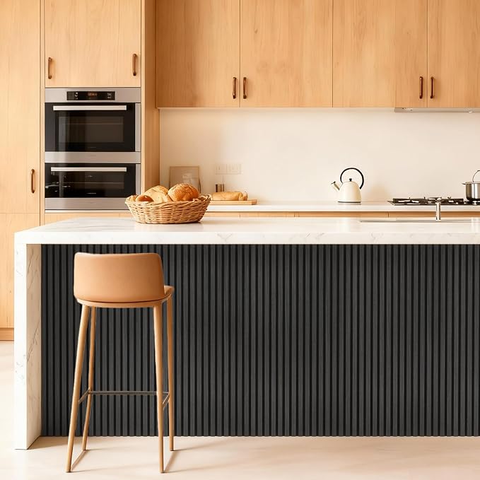 TONOR Wood Wall Panels for Interior Wall Decor, 2 Pack 47.2"x23.6" Wood Slat - Image 8
