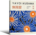 Yayoi Kusama Print Vintage Japanese Wall Art Abstract Yayoi Kusama Poster by Unknown