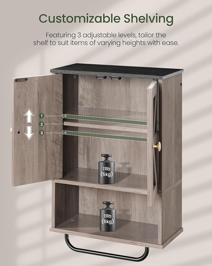 CHOEZON Bathroom Wall Cabinet, Medicine Cabinet - Image 7