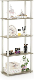 Furinno Turn-N-Tube 5-Tier Multipurpose Shelf / Display Rack / Storage Shelf / by Furinno-FitsYourSpaceFitsYourBudget