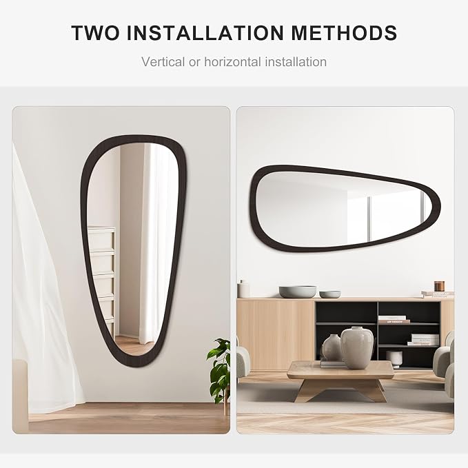 WallBeyond Asymmetrical Irregular Wall Mirror, Decorative - Image 8