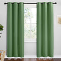 NICETOWN Froest Green Blackout Curtains 72 inches Length by NICETOWN