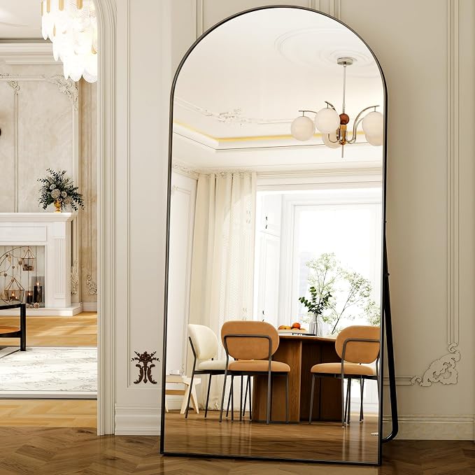 GLSLAND-77 x38 Arched Full Length Mirror - Image 2