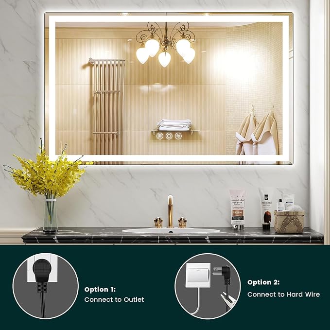 LED Mirror for Bathroom 36"x 60" - Image 8