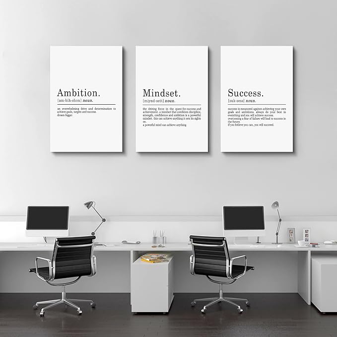 Inspirierendes Leinwandbild – Ephany Art – Mindset Zitate Drucke, motivierende - Image 3