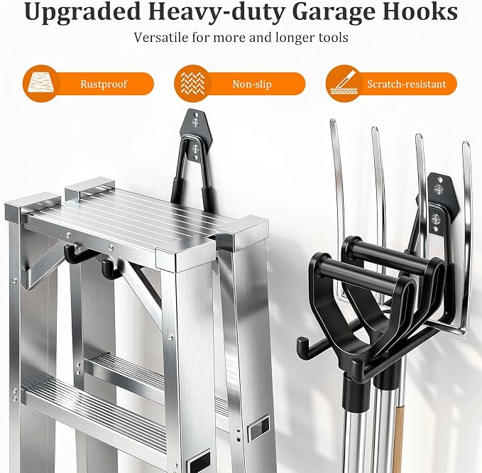 Housolution Steel Garage Hooks - Image 5