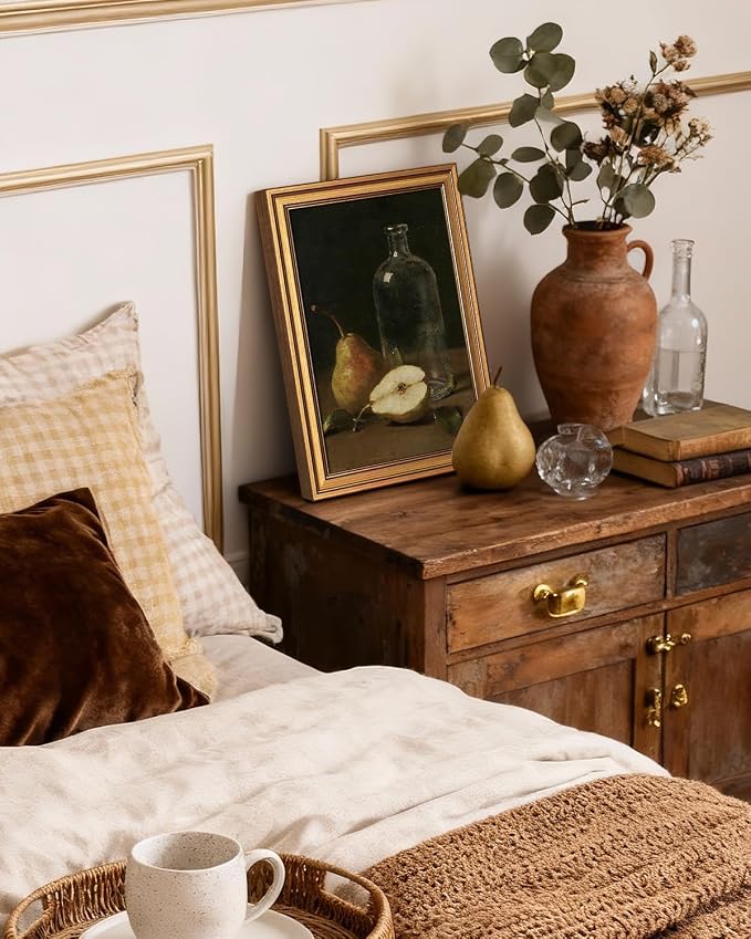 VIYYIEA Vintage Gold Framed Wall Art - Image 6