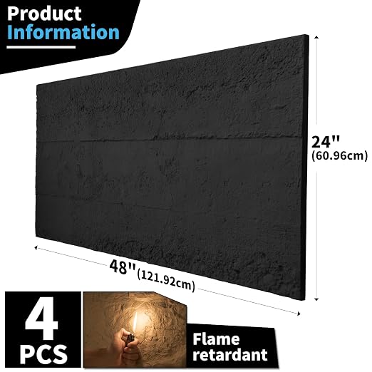 Art3d Cement Texture 3D Wall Panels - Image 5