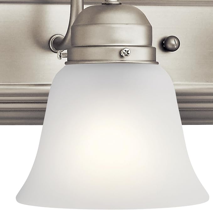 Kichler 36" 5-Light Vanity Bath Light in Brushed Nickel, Modern Bathroom Light - Image 7