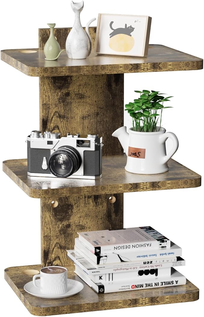 WALI Floating TV Shelf, 3 Tier Projector Shelf by WALI