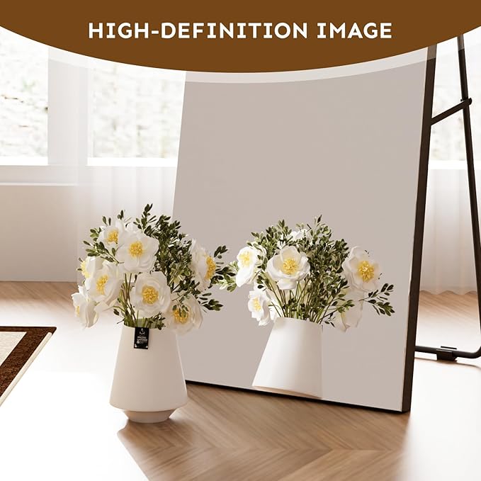 Kosmonia 58x18 Frameless Full Length Silver Coating Mirror w/Distortion Free - Image 6