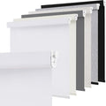SUNOFF No Drill Tools Cordless Blackout Roller Shades Blinds by SUNOFF