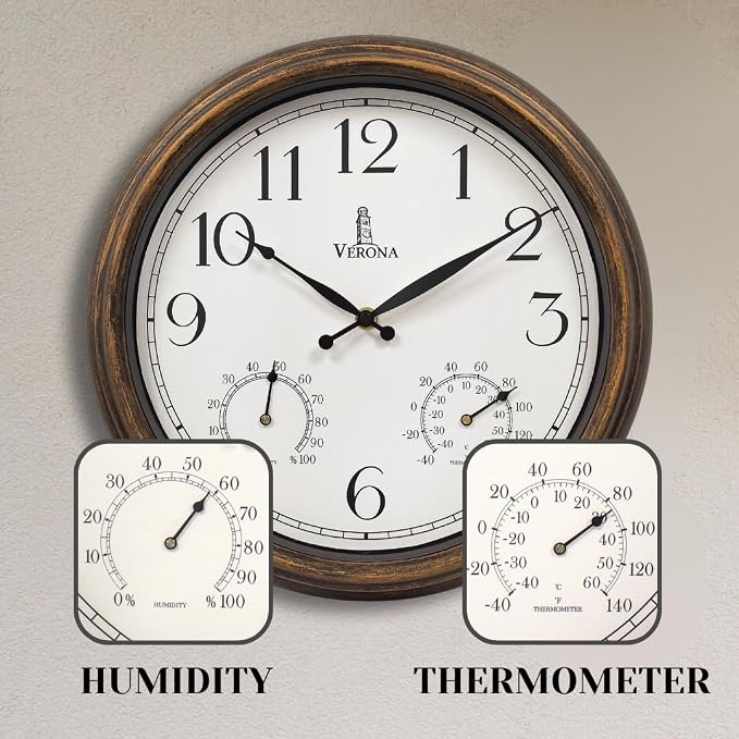 Outdoor Clocks for Patio Waterproof - Image 3