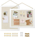 2-Pack Double-Sided Cork Board by AMUSIGHT