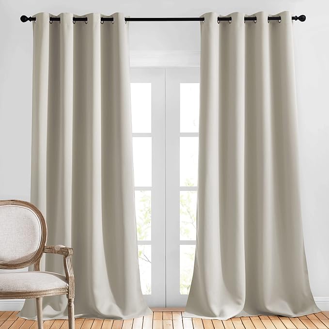 NICETOWN Bedroom Blackout Curtain & Drape 95 inch Length by NICETOWN