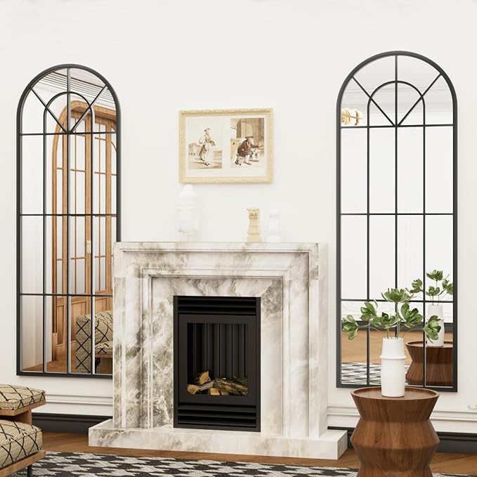 Degfig Arched Full Length Mirror - Image 6