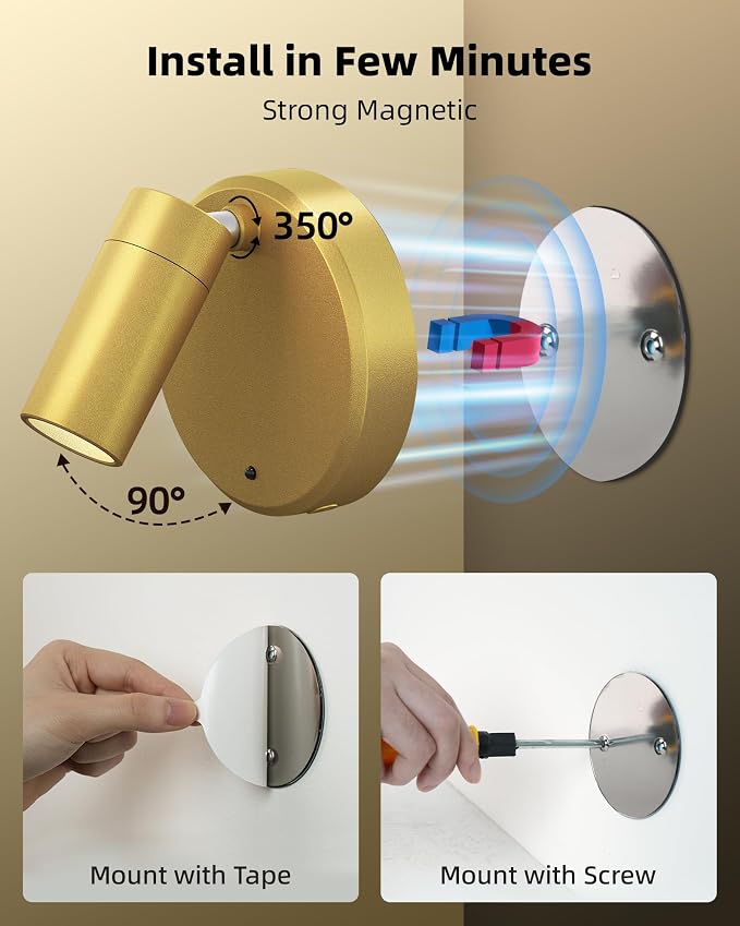 EZVALO LED Spotlight Indoor, 5500mAh Rechargeable Battery-Powered Picture Lights - Image 9