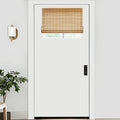 LazBlinds No Tools No Drill Bamboo Roller Shades, Cordless Bamboo Blinds by LazBlinds