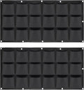 ZOENHOU 2 Pack Total 36 Roomy Pockets Horizontal Garden Planter, Waterproof by ZOENHOUDIRECT