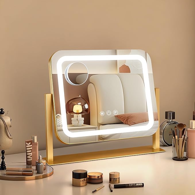 Ratsamee Gold Vanity Mirror by RATSAMEE