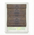 Cordless Woven Wood Roman Shades, 47W x 72H, Hatteras Cocoa, Sizes 20-72 Wide by FirstRateBlinds